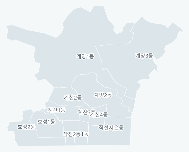 계양구 행정동 경계 지도
