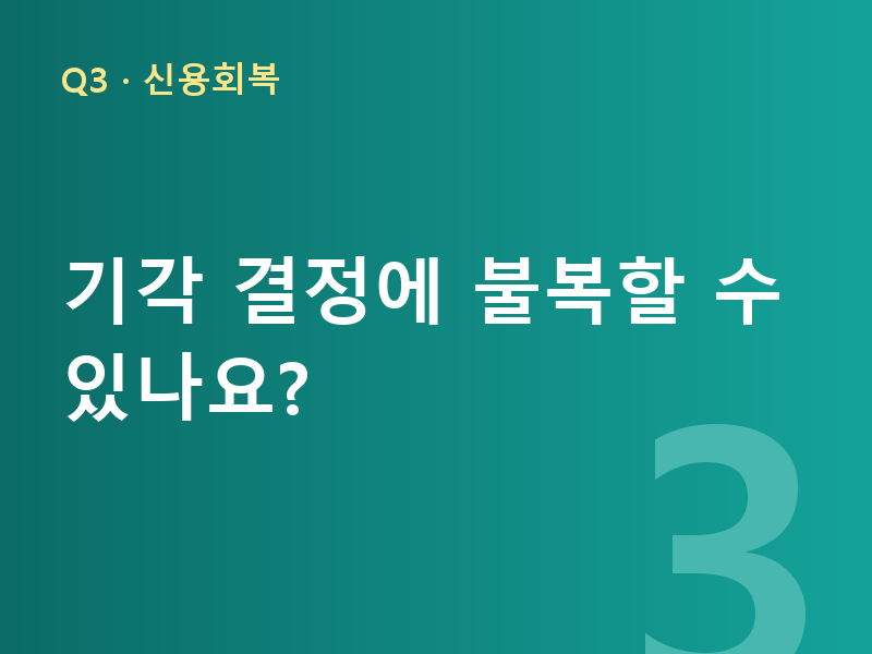 기각 결정에 불복할 수 있나요?